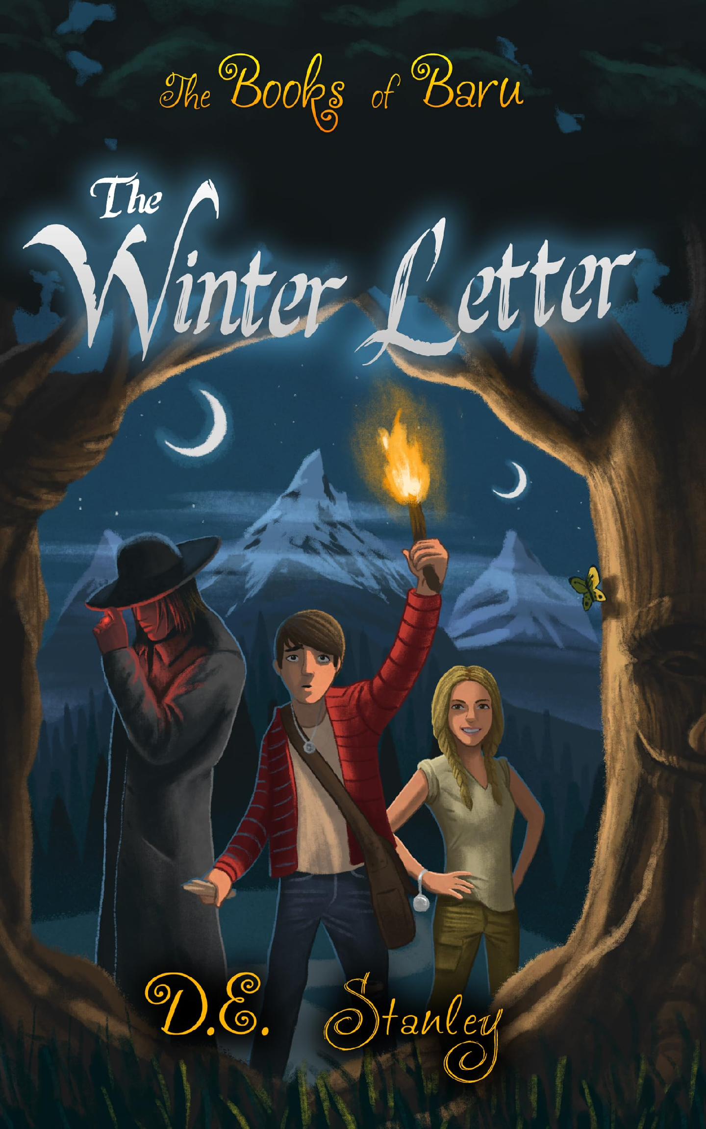 Books of Baru #1 - The Winter Letter Cover by D.E. Stanley